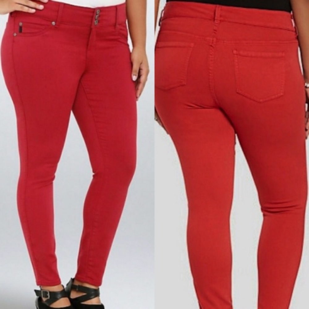 3 button torrid jeggings 18R